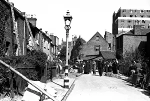 Clear Prints: WW2 - Blitz in London - St. Peter's Grove, Hammersmith