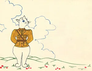 Mice Prints: WW2, The Blue-Eyed Cat