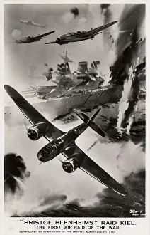 Attacks Collection: WW2 - Bristol Blenheims raid Kiel