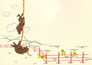 Chicks Prints: WW2 Chicks And Hares