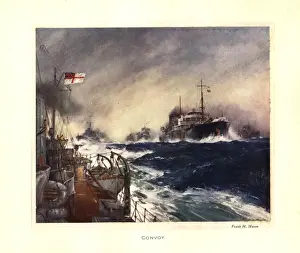 Convoy Prints: WW2 Christmas card, Convoy
