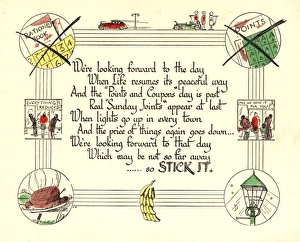 Endurance Gallery: WW2 Christmas card, looking forward