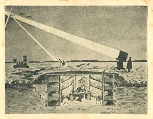 Searchlights Prints: WW2 Christmas Card, The Optimist