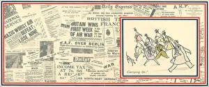 Headlines Prints: WW2 Christmas Card, William Charles Crocker