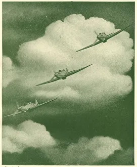 Interceptor Prints: WW2 - Defiants In Formation