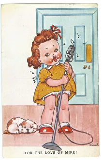 Capra Gallery: WW2 era - Comic Postcard - For the love of Mike