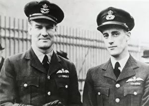 Aircrew Gallery: WW2 Fighter Air Aces, Ltor - Alan Deere and Collin Gray
