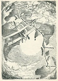 WW2 - Flying To Australia