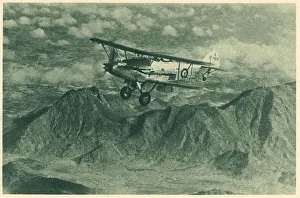WW2 - Flying Over Palestine-Transjordan Frontier