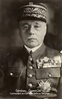 Honours Prints: WW2 - French General Maurice Gustave Gamelin