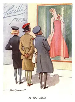 Modes Prints: WW2 greetings card, As You Were