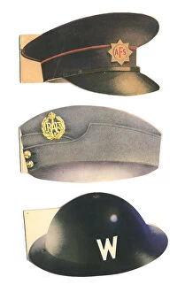 Headwear Collection: WW2 Headwear Greetings Cards