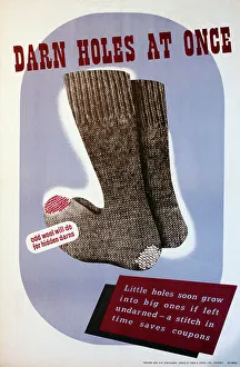 Grow Prints: WW2 - Home Front - Darn Holes at once