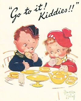 Beatrice Collection: WW2, Go To It! Kiddies!!