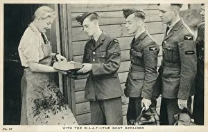 WW2 - ith the W. A. A. F. - The Boot Repairer