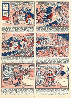 WW2 - Jack Warner Comic Strip