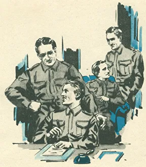 Companions Prints: WW2, The Letter Home