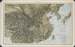 Terrain Collection: WW2 - Map of China, Korea, Formosa and the southern part of