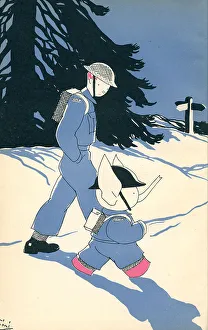Portrays Prints: WW2 - Mumfie Marches On