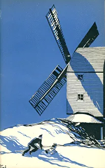 Marches Prints: WW2 - Mumfie Marches On, The Windmill