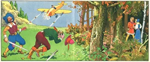 Robbers Prints: WW2, Peter The Pilot Saves The Children