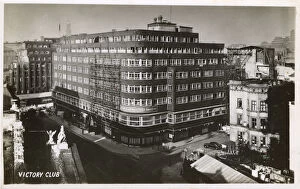 WW2 - Post-war Germany - The NAAFI Club in Hamburg