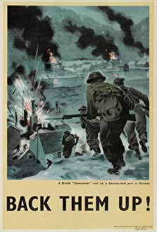 Raid Gallery: WW2 Poster -- Back Them Up