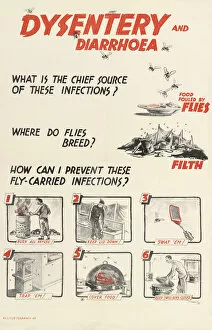 Source Collection: WW2 Poster -- Dysentery and Diarrhoea