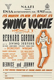Performance Collection: WW2 Poster -- ENSA Entertainments, Swing Vogue