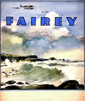 Images Dated 28th February 2013: WW2 poster, Fairey Aviation Company
