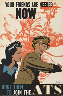WW2 Poster -- Your Friends Are Needed Now WW2 Poster -- Your Friends Are Needed Now