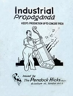 WW2 poster, Industrial Propaganda