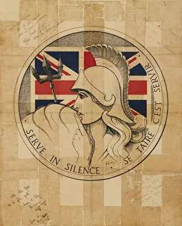 WW2 Poster -- Serve in Silence