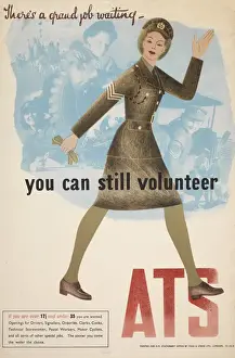 Territorial Prints: WW2 Poster -- Theres a grand job waiting