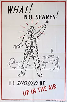 Anger Gallery: WW2 poster, What! No Spares