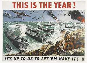 Upton Prints: WW2 Poster -- This Is The Year