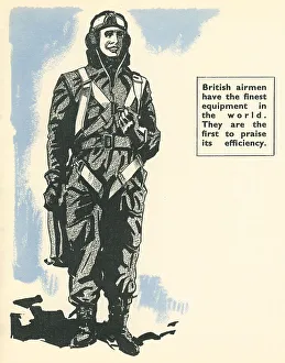 Airman Prints: WW2 R. A. F. Airman