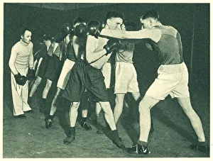 WW2 - R. A. F. Boxing Instruction