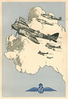 WW2 R. A. F. Christmas Card