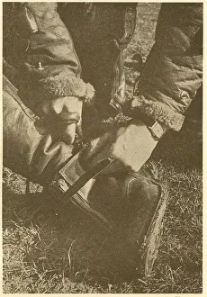 Heated Prints: WW2 - R. A. F. Electrically Heated Boots