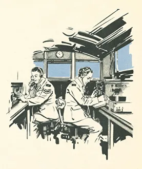 Nicolson Prints: WW2 R. A. F. Mobile Radio Station