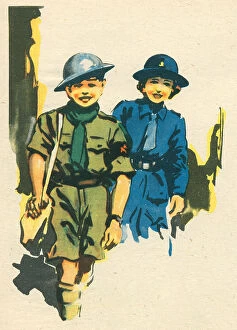 Assistance Collection: WW2 Scouts And Guides