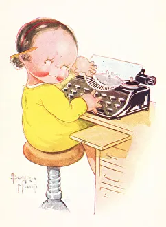 Typist Prints: WW2, Tappety-Tap