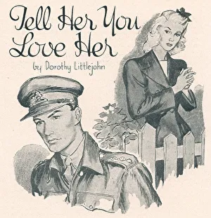 Portraying Prints: WW2 - Tell Her You Love Her