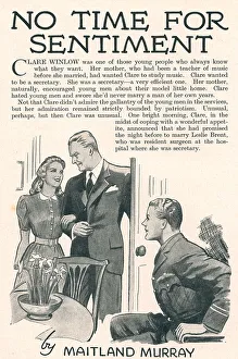 Sentiment Prints: WW2 - No Time For Sentiment