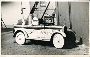 Windscreen Prints: WW2 Trojan Vintage Staff Car from H. T. Dilwara