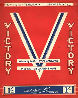 WW2 - Victory Music Sheet Cover