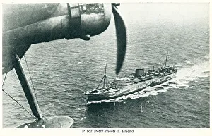 Relative Prints: WW2 - View Of A Merchant Ship