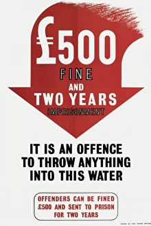 Images Dated 29th May 2012: WW2 - Water Pollution