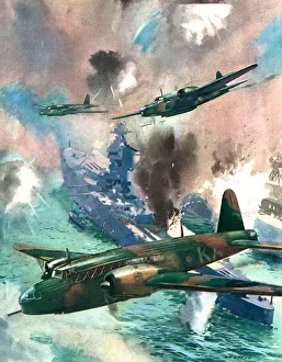 Kiel Prints: WW2 - Wellington Bombers In Kiel